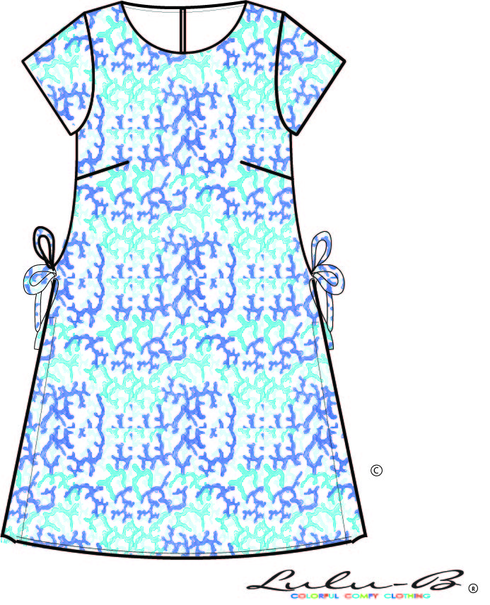 Lulu-B ® S.Slv Romper Dress (UPF 50) – Lulu-B Clothing