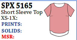 Lulu-B Short Slv. Top