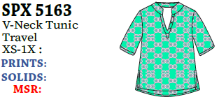 Lulu-B V-Neck Travel Tunic