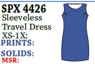 Lulu-B Slv-Less Travel Dress