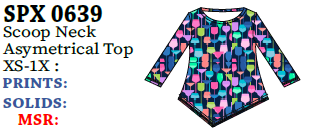 Lulu-B Asymmetrical S.Neck Top (UPF 50)