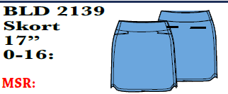 Bangladine Skort
