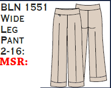 Lulu-B Clothing Wide Leg Pant