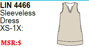 Lulu-B Slv-Less Dress
