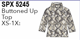 Lulu-B Buttoned Up Top