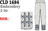 Lulu-B Denim Embroidery