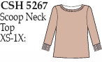 Lulu-B FX Cashmere Scoop Neck Top