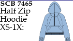 Lulu-B Half Zip Hoodie