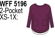 Lulu-B Baby Waffle 2 Pkt Tunic Sweater