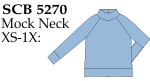 Lulu-B Mock Neck