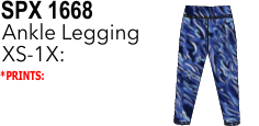 Lulu-B Print Ankle Legging (UPF 50)