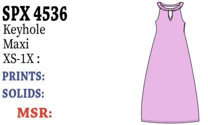 Lulu-B Halter Keyhole Maxi