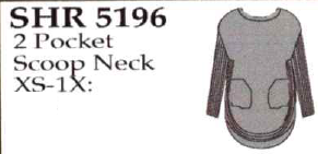 Lulu-B Bubbles 2Pkt Scoop Neck