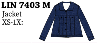 Lulu-B Travel Jacket Metallic
