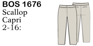 Lulu-B Scallop Capri
