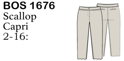 Lulu-B Scallop Capri