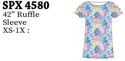 Lulu-B 42" Ruffle S.Slv Dress