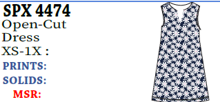 Lulu-B Open Cut Dress (UPF 50)