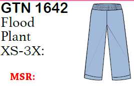 Lulu-B Gauze Flood Pant