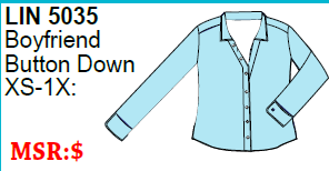 Lulu-B Boyfriend Button Down Shirt