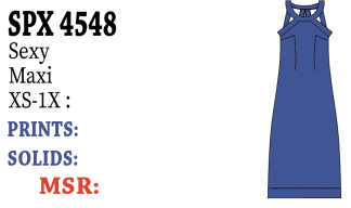 Lulu-B Sexy Maxi Dress