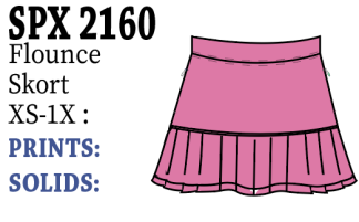 Lulu-B Flounce Skort (UPF 50)